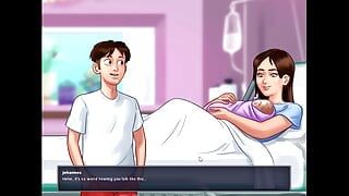 Summertime saga – Jenny had her baby … Johannes fucked Odette on the bike … Johannes fucked Roxxy