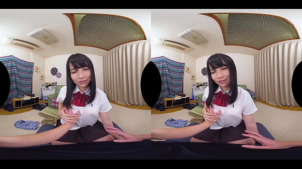 Too cute Kansai dialect beauty Aoi-chan sleeps over in uniform [ASMR]