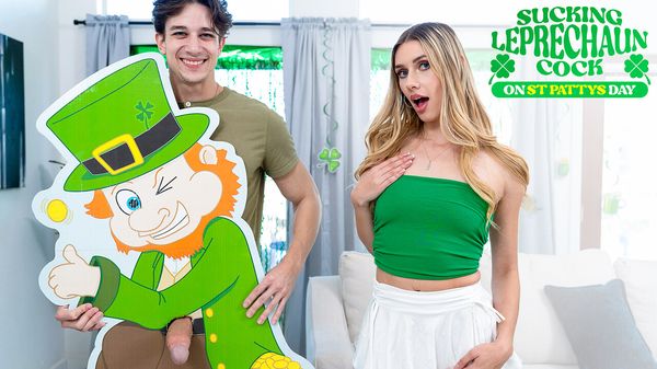 Emily Jade & Sucking Leprechaun Cock On St Pattys Day & S14:E1 Gay Selfsucking Porn